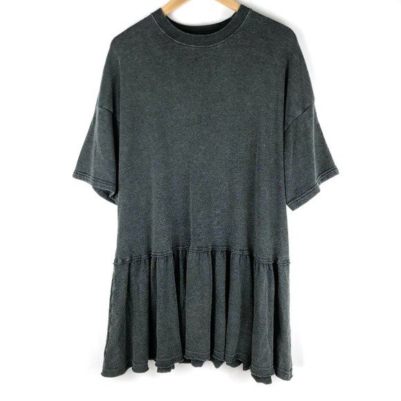 American Eagle Outfitters Dresses & Skirts - American Eagle | Oversized Gray Terry Sweatshirt Dress